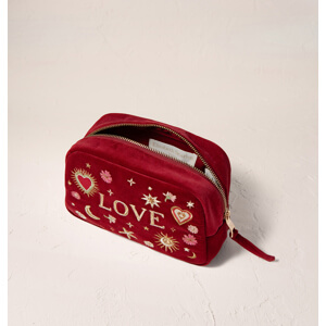 Elizabeth Scarlett Love Charm Makeup Bag